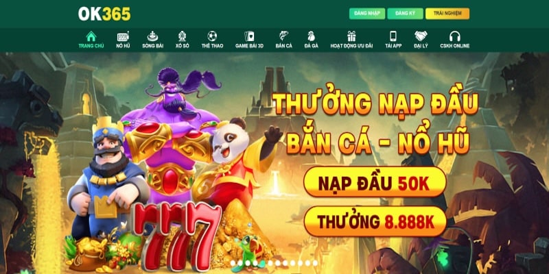 Các thông tin đáng chú ý về sảnh casino OK365