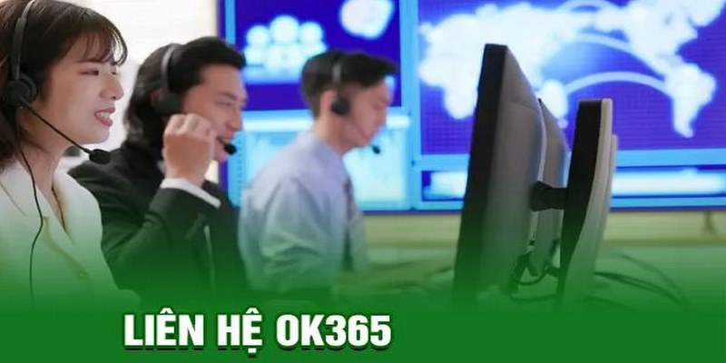 Trao đổi thông qua hotline là cách liên hệ OK365 vô cùng tiện lợi